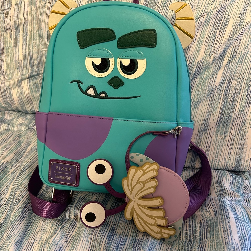 Monsters Inc. James P. Sullivan loungefly backpack
